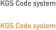 KGS Code system